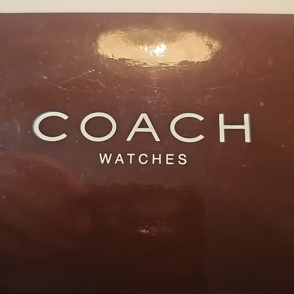 Coach Metallic Silver Link Watch main image 9